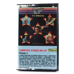 Country Stars on LP Vol. 1 - TV Special (Cassette Tape, 1987, Hollywood) HT-341